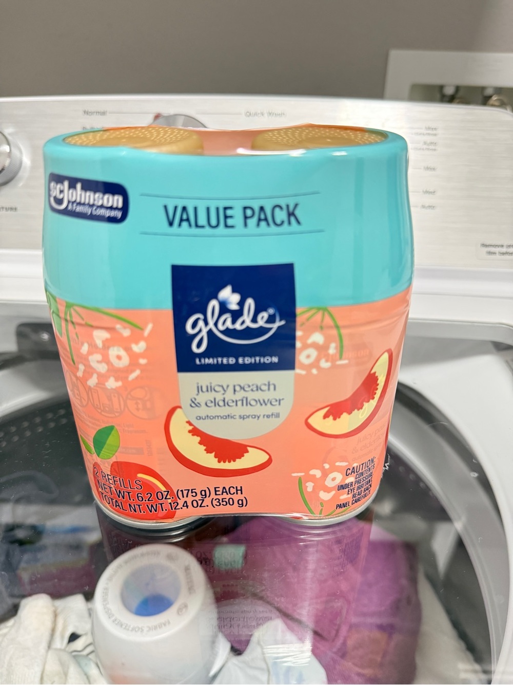 Glade Juicy Peach & Elderflower Refill Value Pack